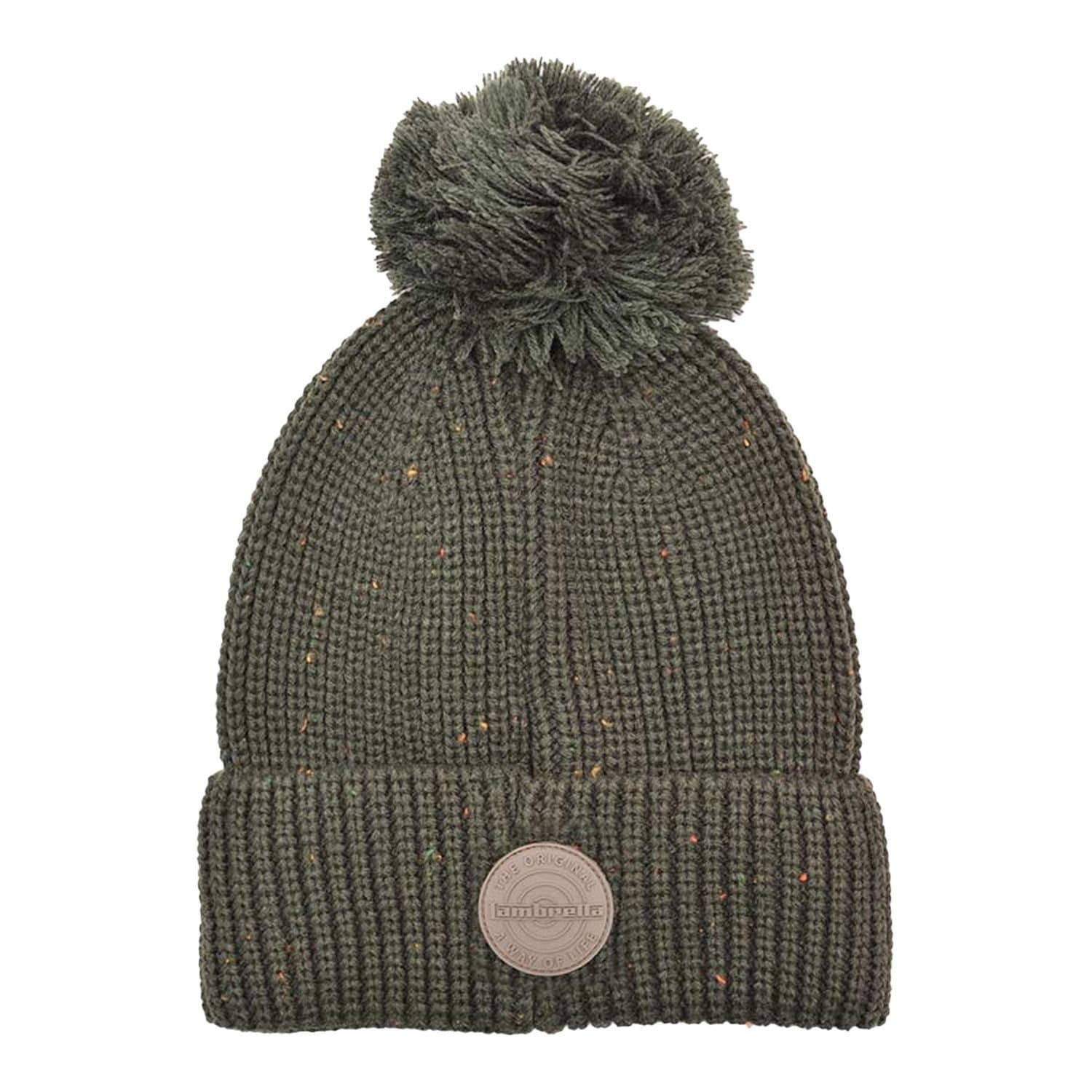 Lambretta Lambretta Men's Logo Bobble Beanie in Green