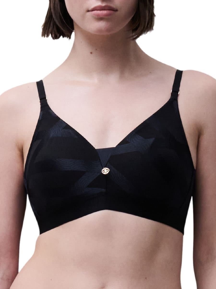 Chantelle Chantelle Women's Glaze Wirefree Support Bra in Black