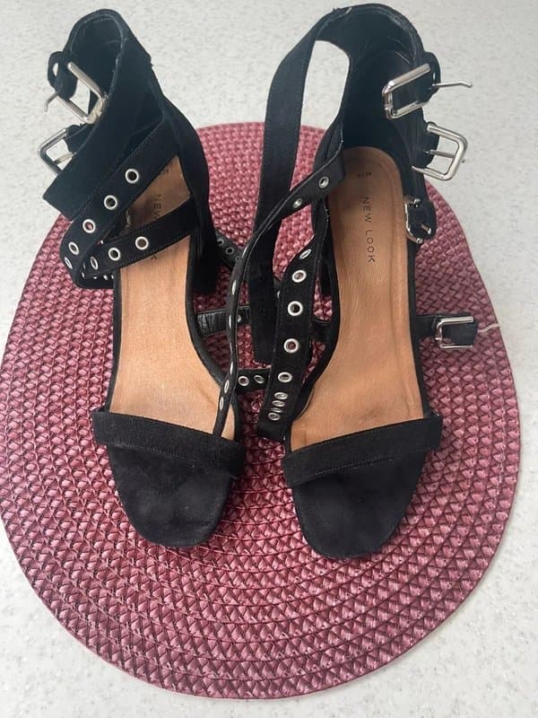 New Look Party black shoes