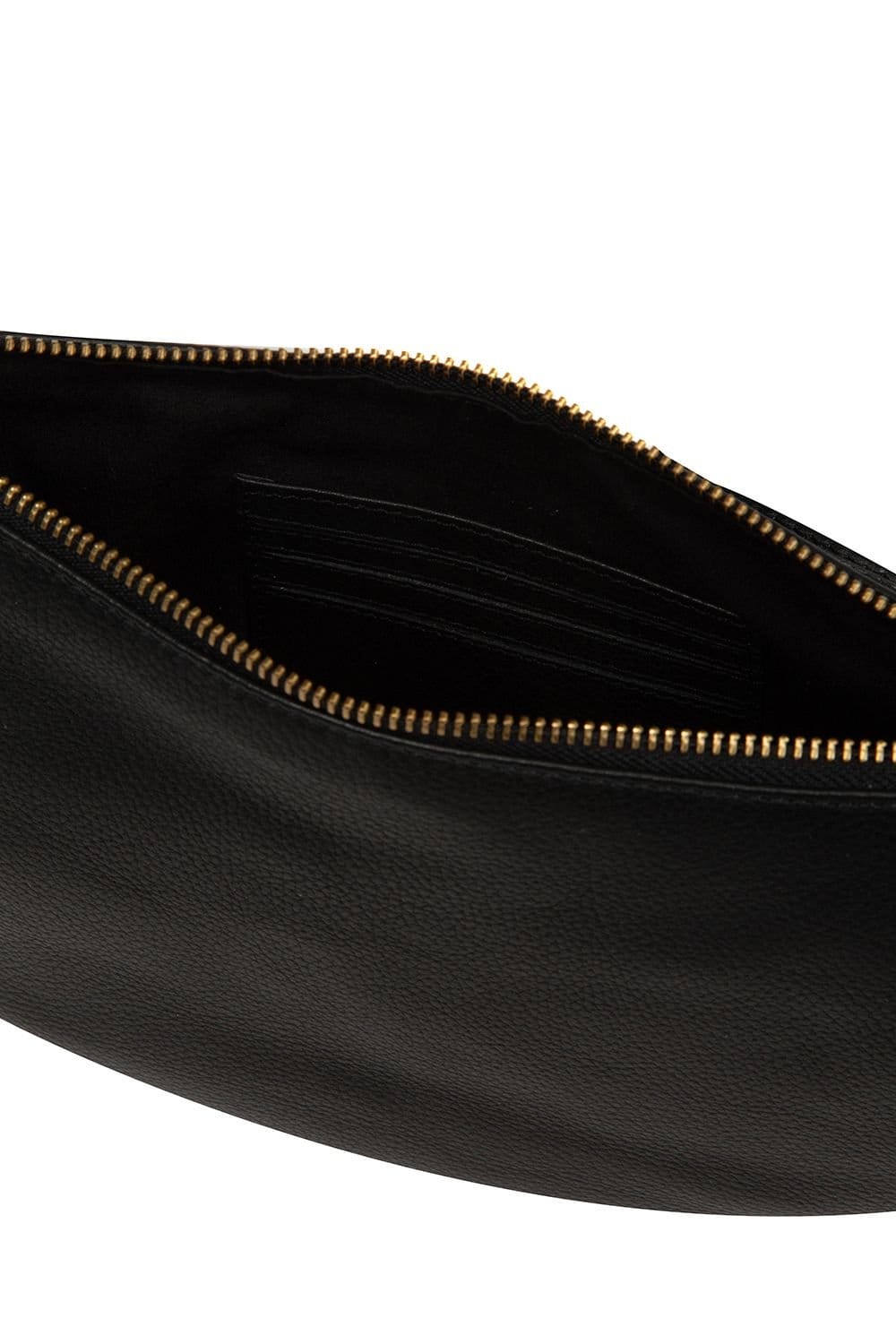 Pure Luxuries London Pure Luxuries London Women's 'Melisande' Leather Cross Body Bag in Black - 4