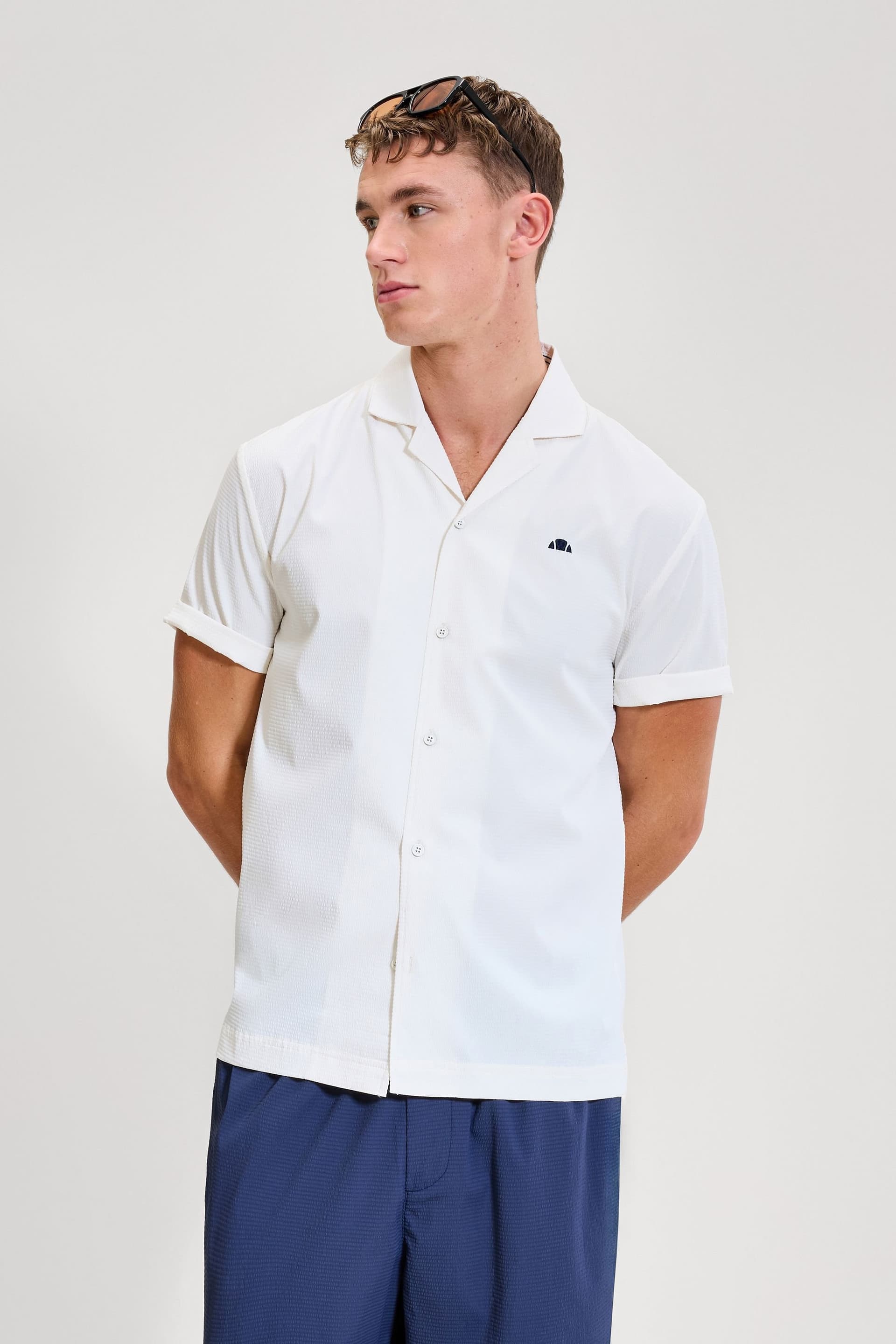 Ellesse Ellesse Men's Pasiano Shirt in Off-White