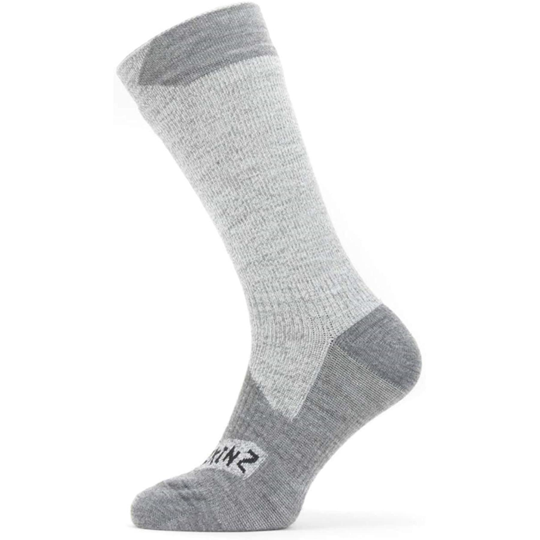 SealSkinz Sealskinz Men's Waterproof All Weather Mid Length Sock UK 6-8