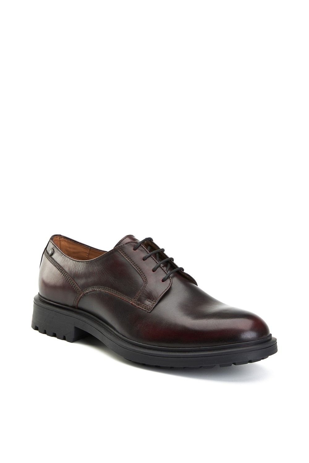 Base London Base London Men's Locke Lace Up Shoe in Wine - 1