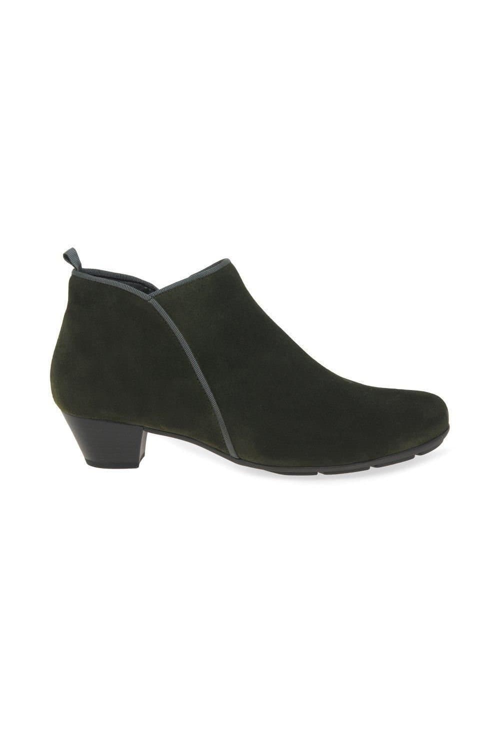 Gabor Gabor Women's Dark Green Suede Ankle Boots