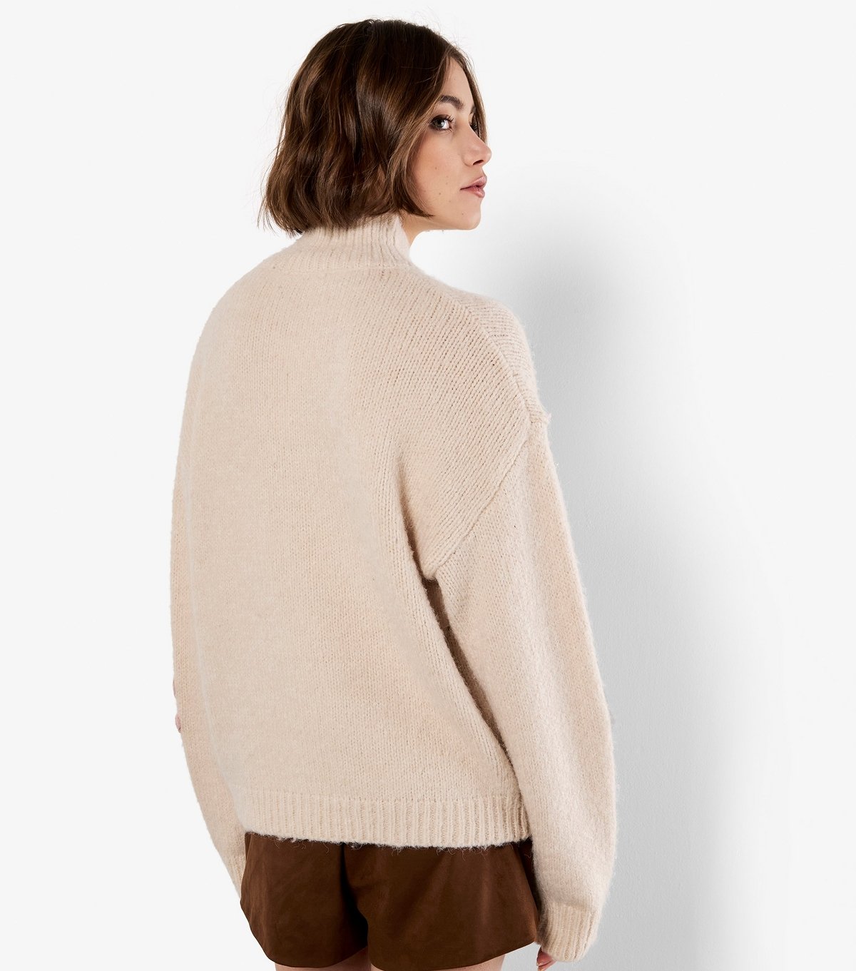 Apricot Women's Stone Floral Embroidered Jumper Apricot New Look - 3