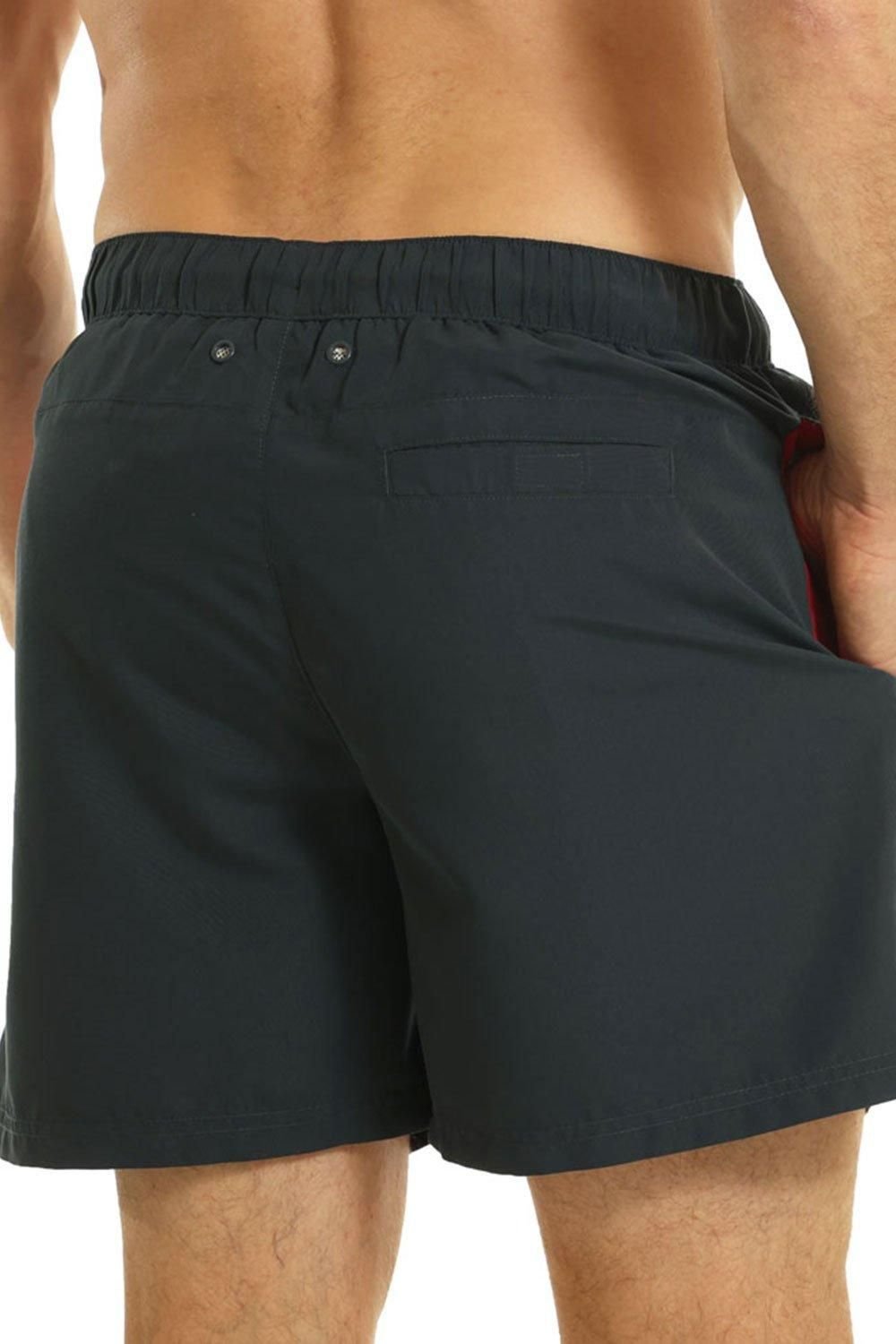 RIPT Essentials RIPT Essentials Men's Stripe Swim Shorts in Navy - 3