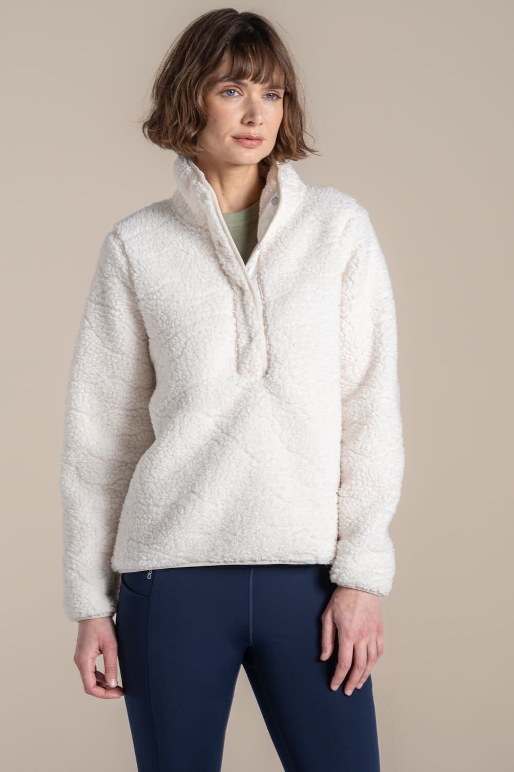 Craghoppers Craghoppers Women's Massey Overhead Insulating Borg Fleece in White