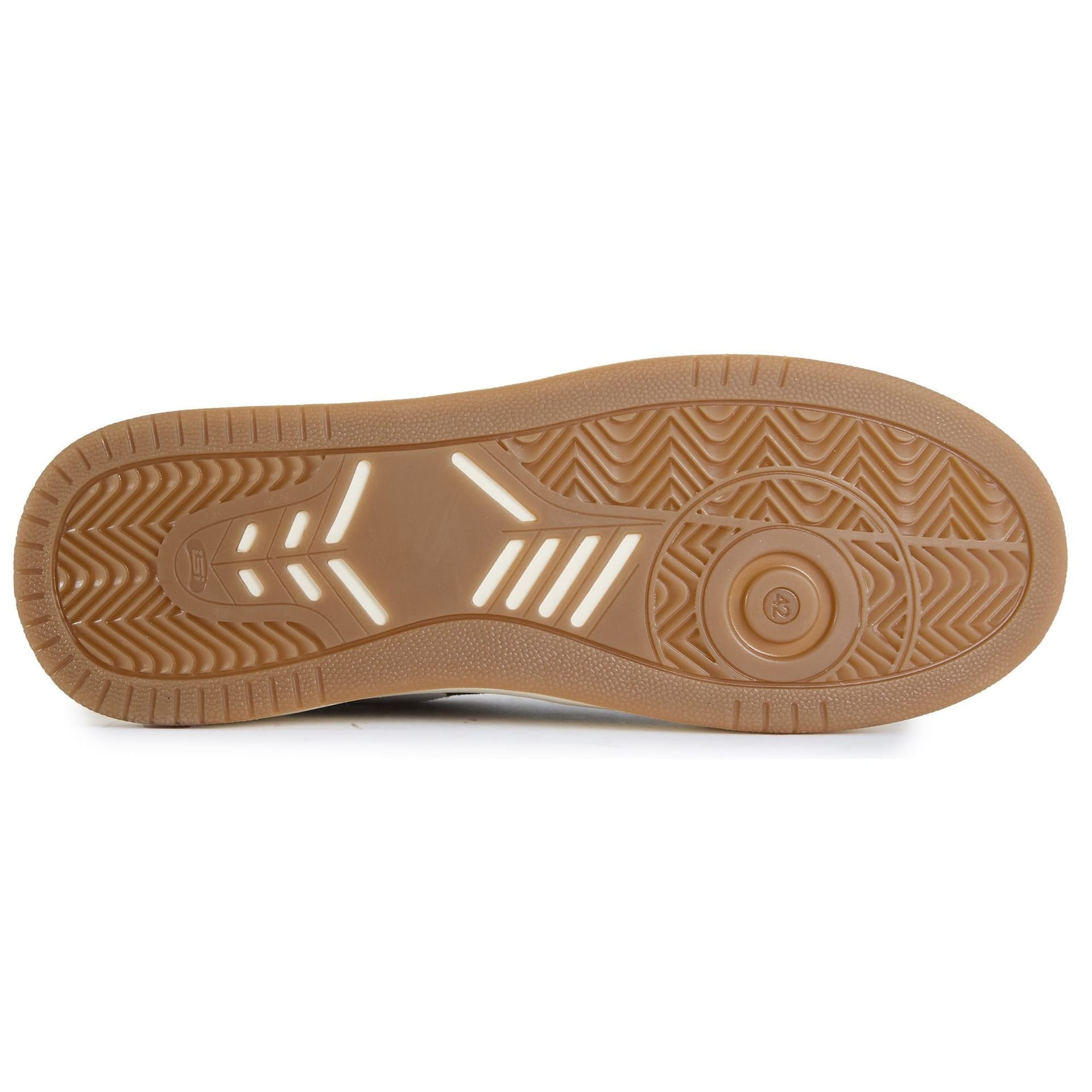 WALK LONDON Walk London Men's Santa Monica Trainers in Taupe - 4