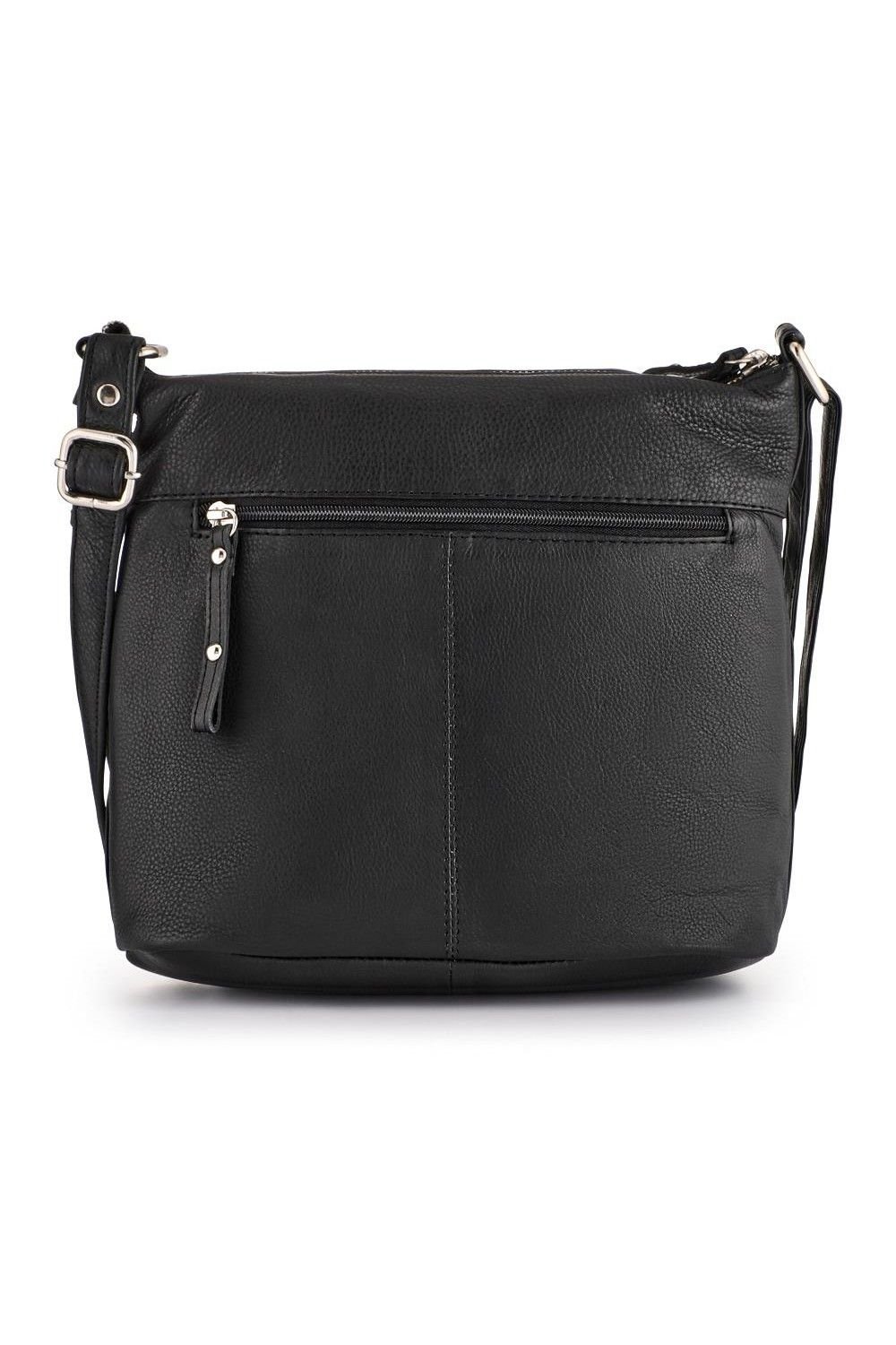 Pavers Pavers Women's Daily Zip-Close Crossbody Bag in Black - 3