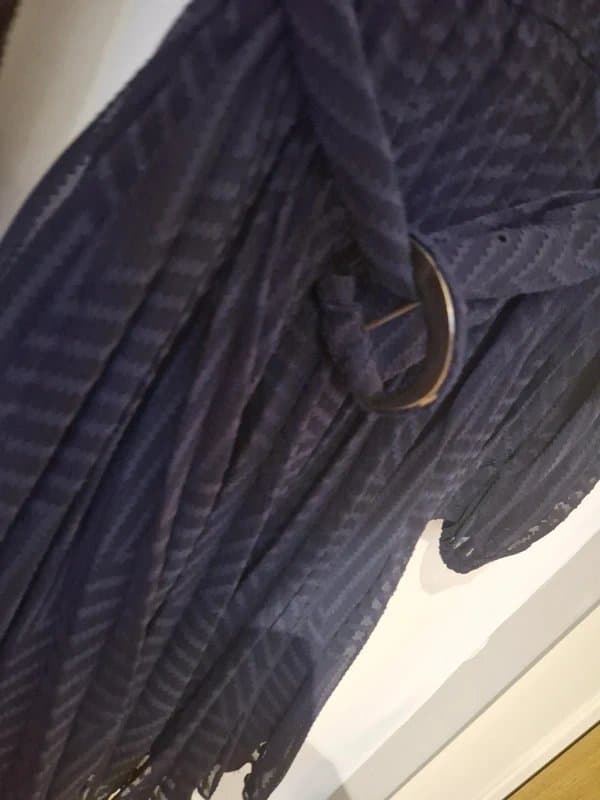 ASOS Design Asos design navy blue collar dress size 12