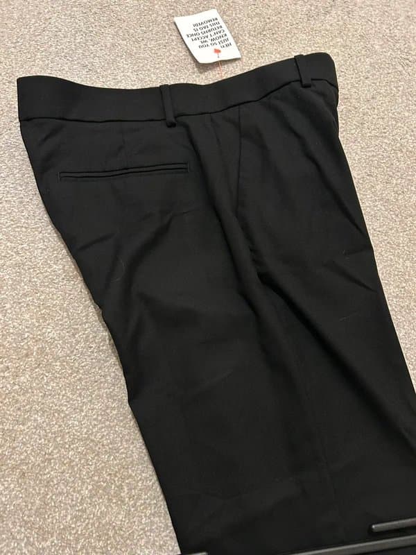 ASOS ASOS black suit trousers 34W