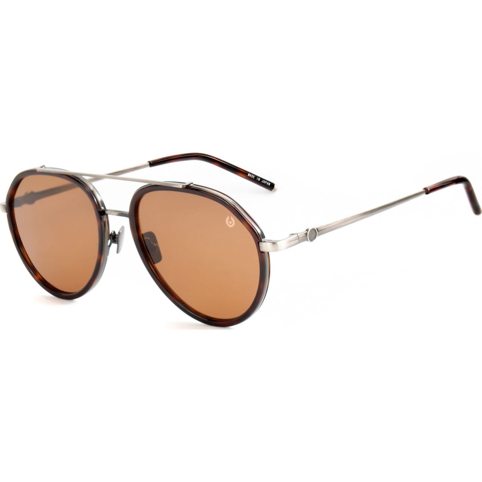 Belstaff Belstaff Brown Aviator/Navigator Sunglasses