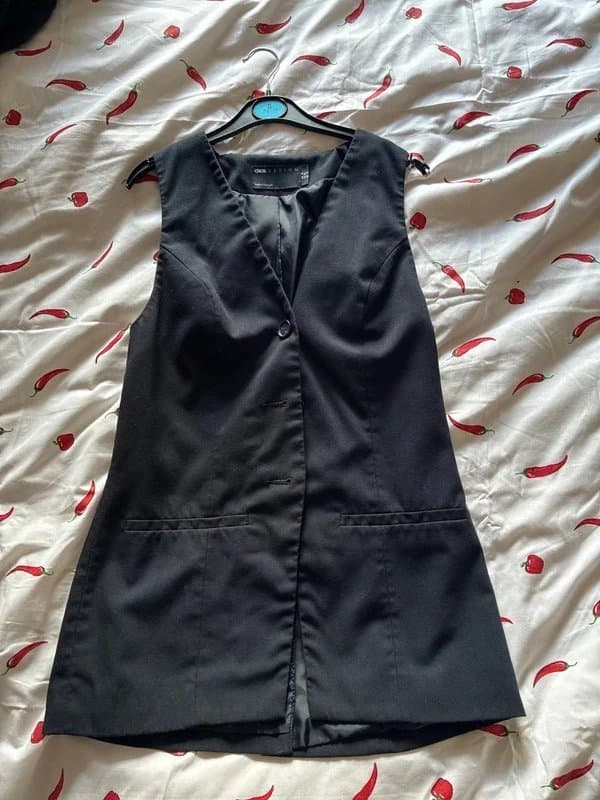 ASOS Design ASOS design navy waistcoat