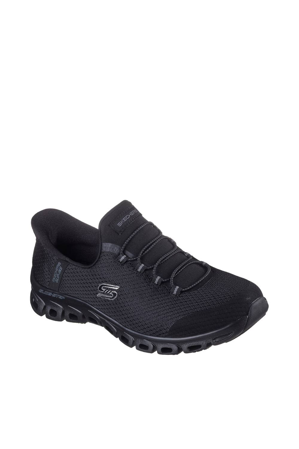 Skechers Skechers Women's GLIDE-STEP PURSUIT Slip-In Mesh Bungee Black - 2