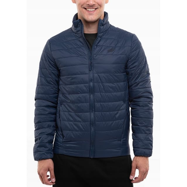 4F 4F Men's M084 Padded Jacket in Navy - 3