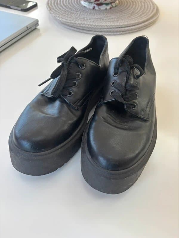 ASOS ASOS lace up platform shoes