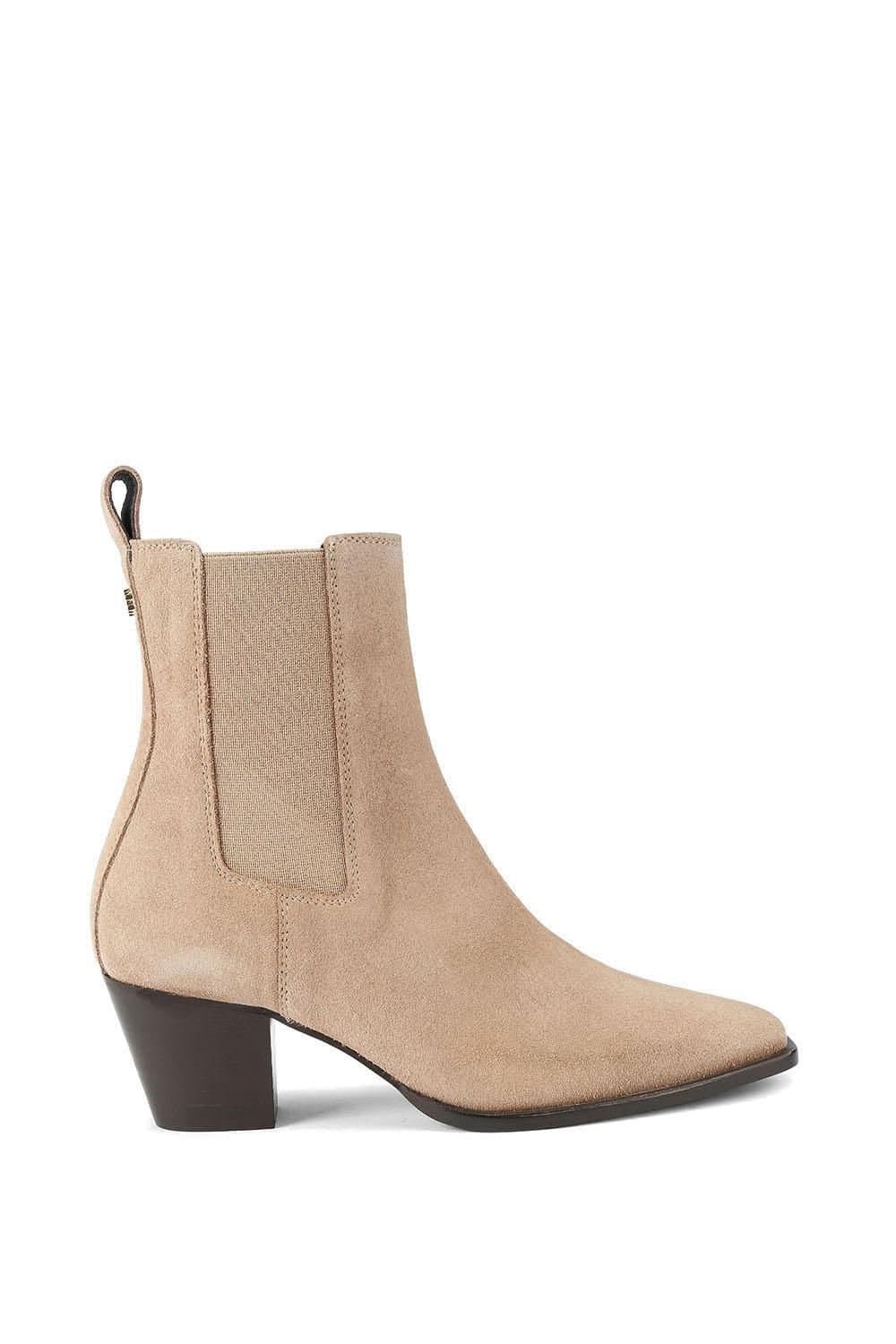 Carvela Carvela Taupe Suede Ankle Boots for Women
