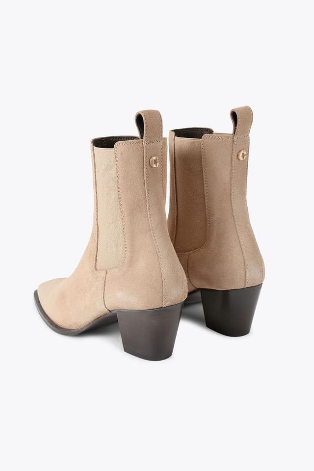 Carvela Carvela Women's 'Riva Ankle' Suede Boots in Taupe - 3