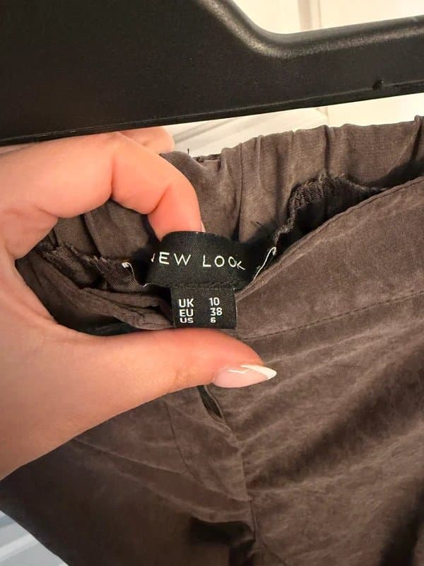 New Look Suede cargo pants