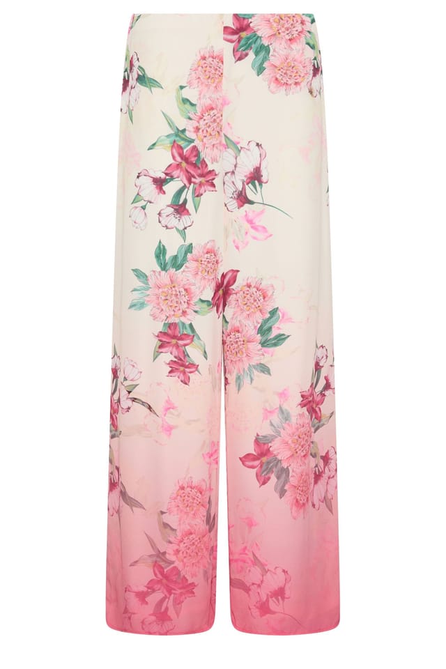 Star By Julien Macdonald Star by Julien Macdonald Women's Floral Wide Leg Trousers in Pink - 2