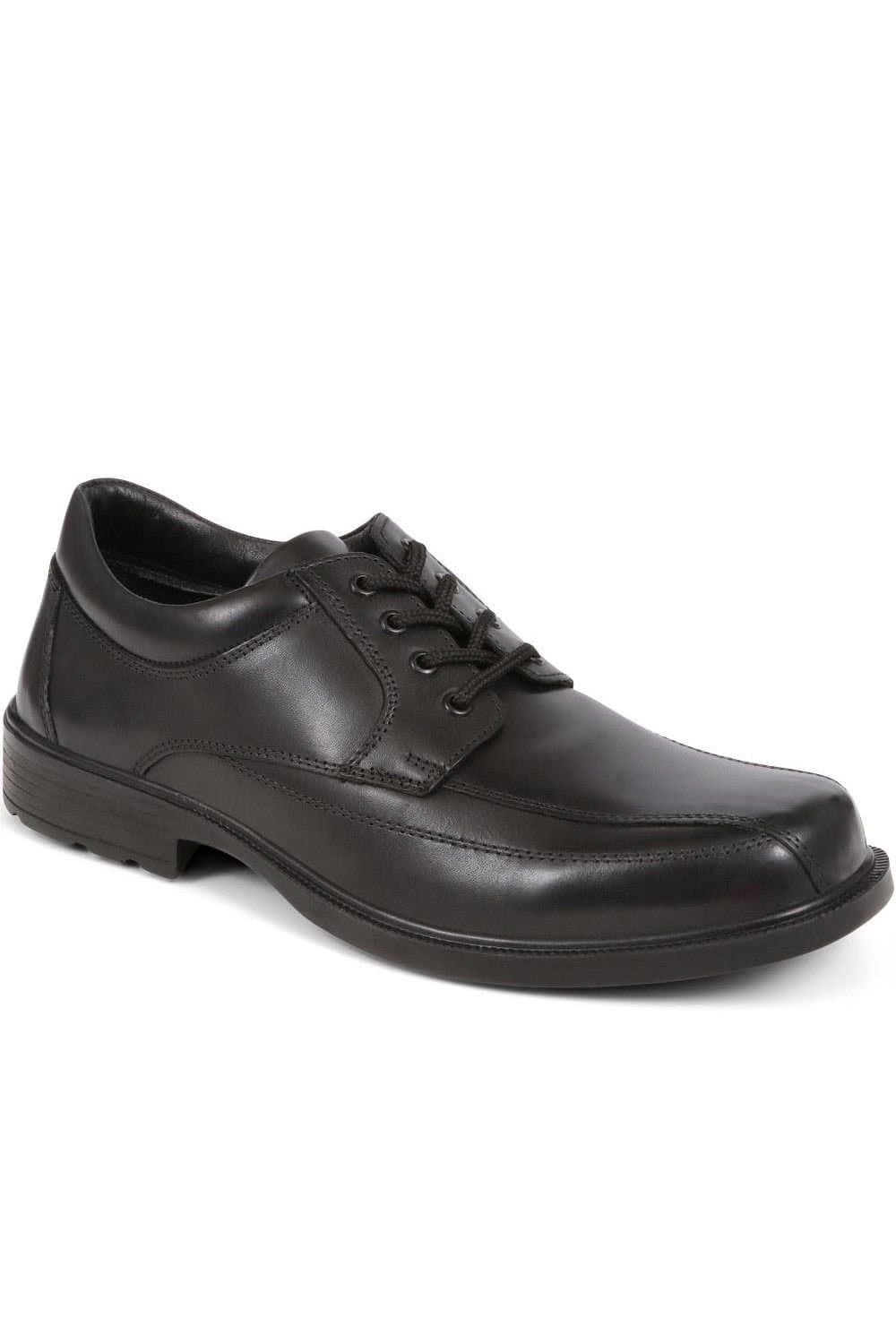 Pavers Pavers Men's Lace-Up Smart Shoes in Black