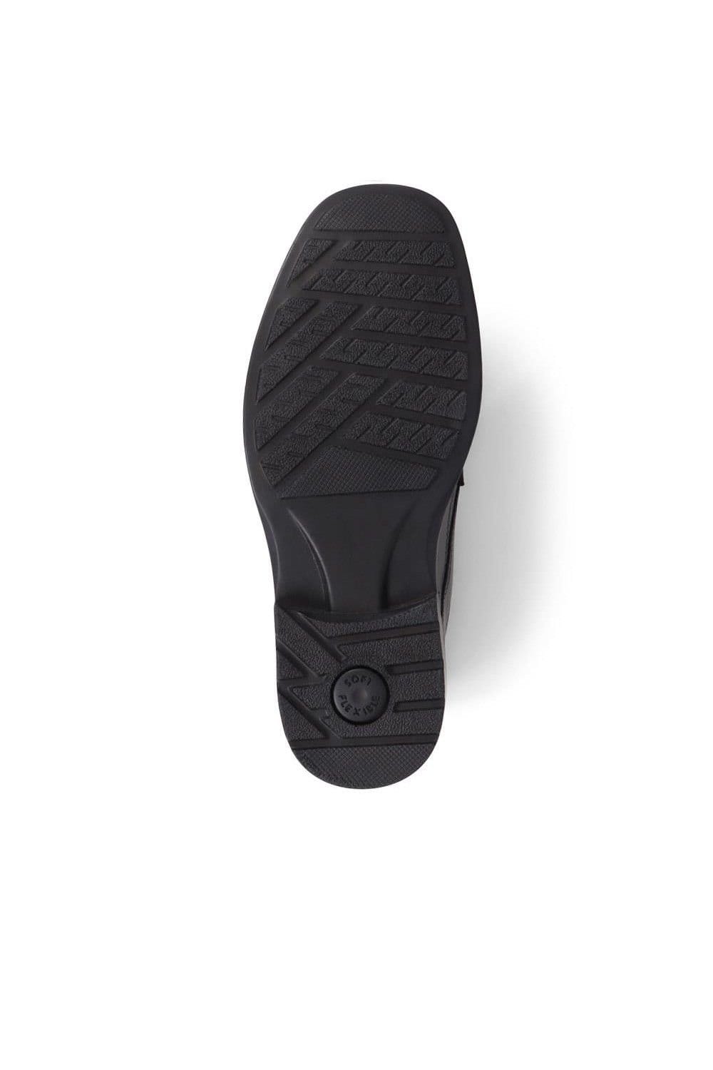 Pavers Pavers Men's Lace-Up Smart Shoes in Black - 4