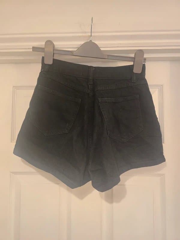 ASOS Design Asos Highwaisted Denim Shorts
