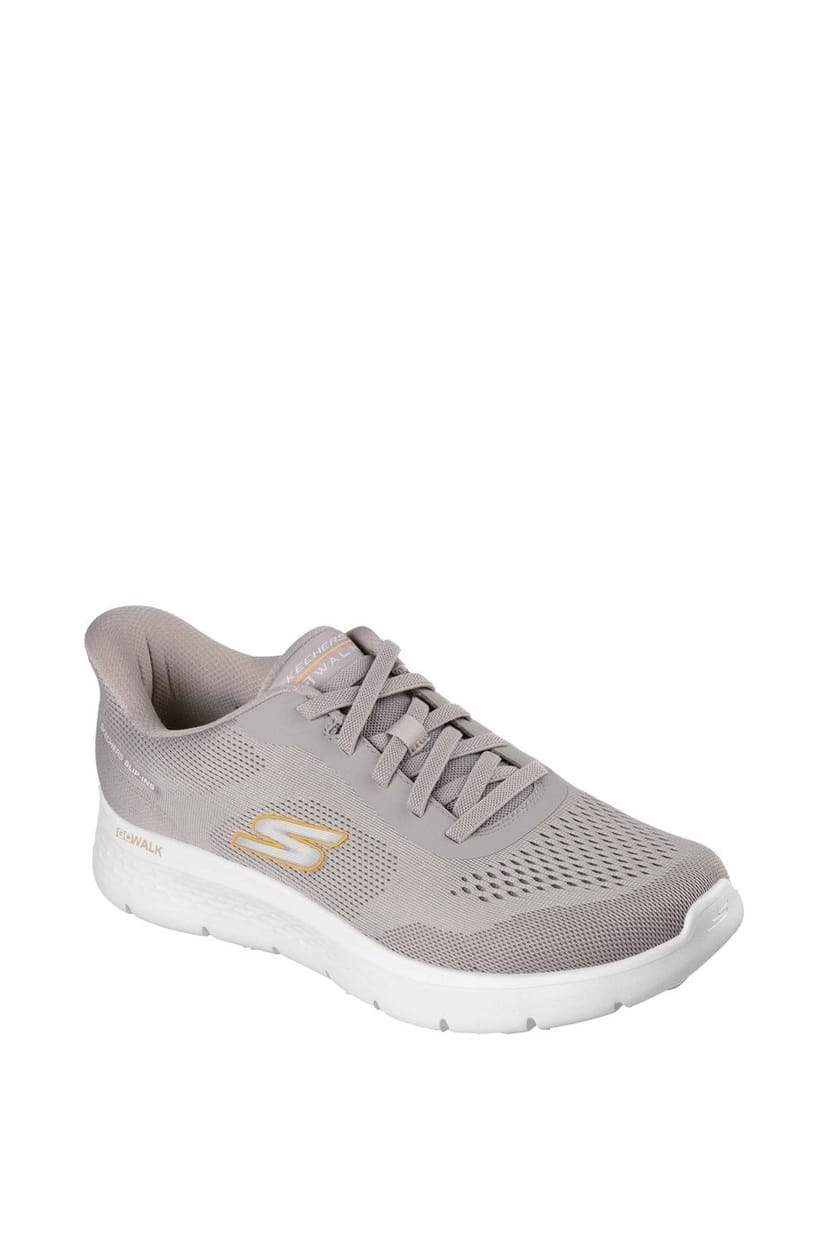 Skechers Skechers Men's Go Walk Flex Trainers in Taupe - 1