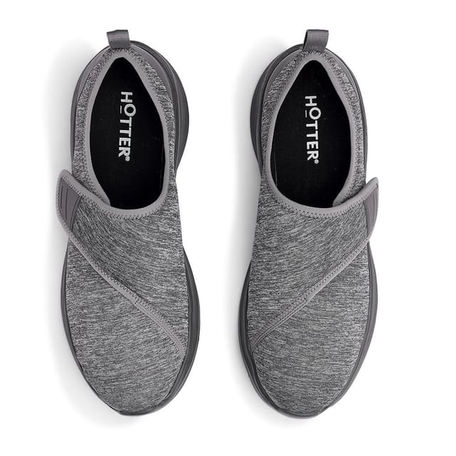 Hotter Hotter Men's 'Progress' Trainers in Grey - 3