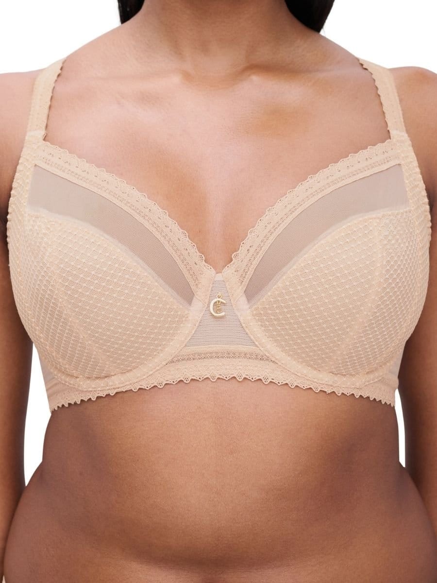 Chantelle Chantelle Women's Romance Covering Full Cup Bra in Beige - 4