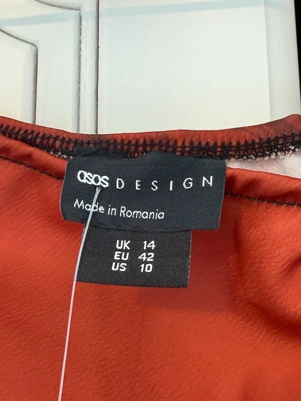 ASOS Design Asos Printed Midi Skirt