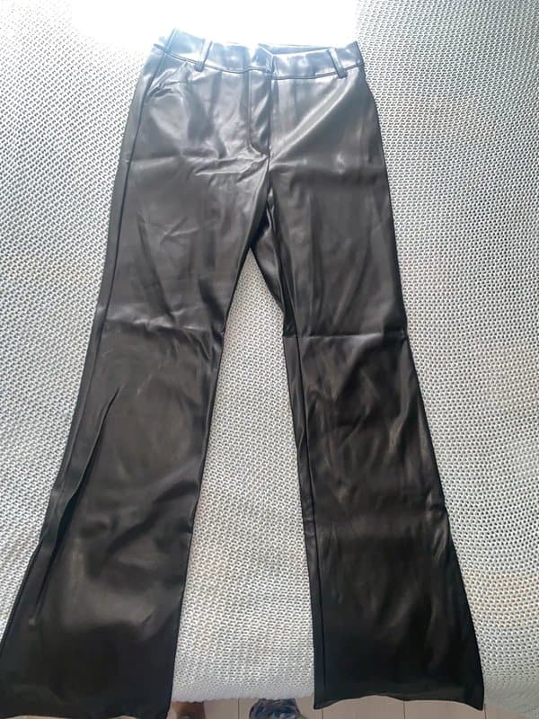 Luxe To Kill Luxe to Kill Black Leather Trousers