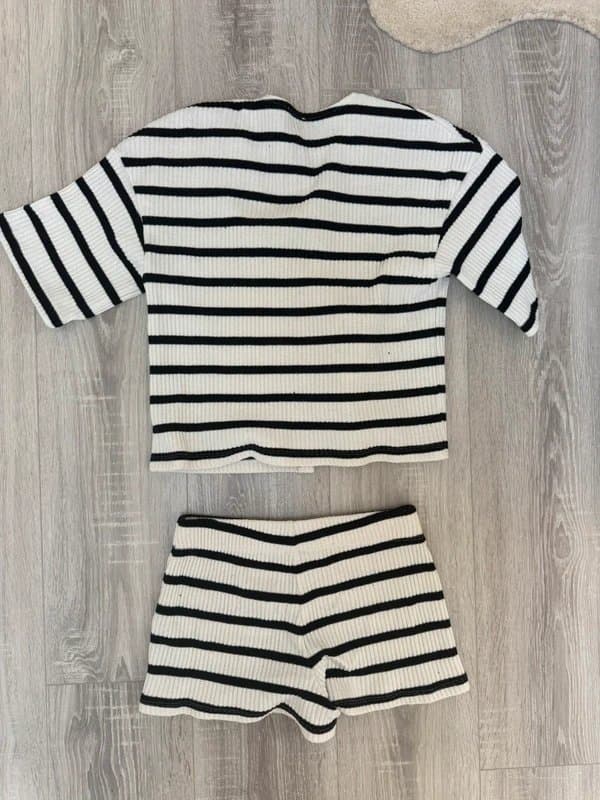 ASOS ASOS two piece striped knit set