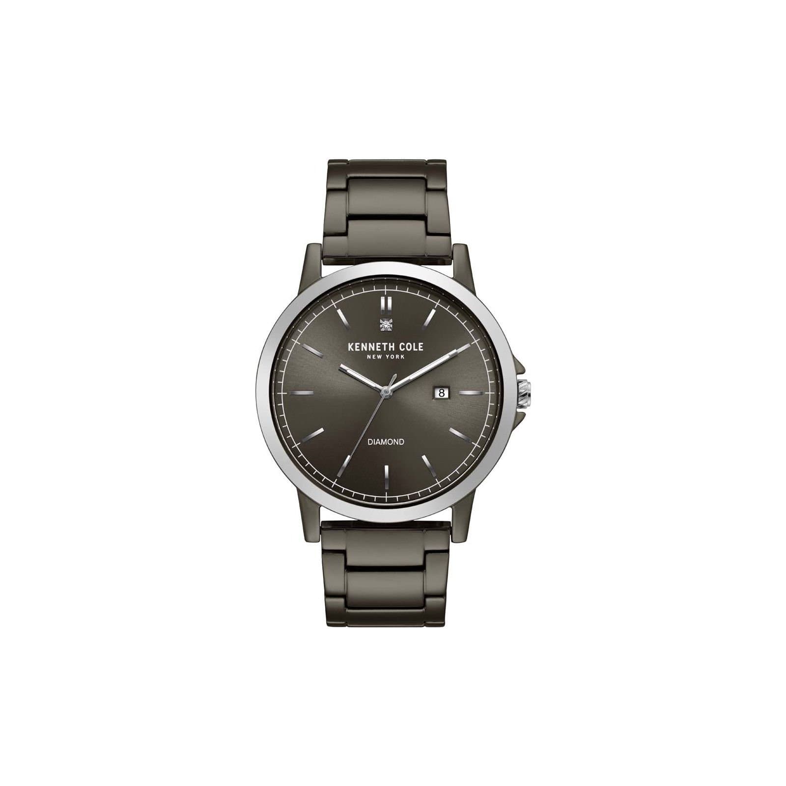 Kenneth Cole Kenneth Cole Men's KC50555003 Classic 44mm Quartz Watch in Charcoal