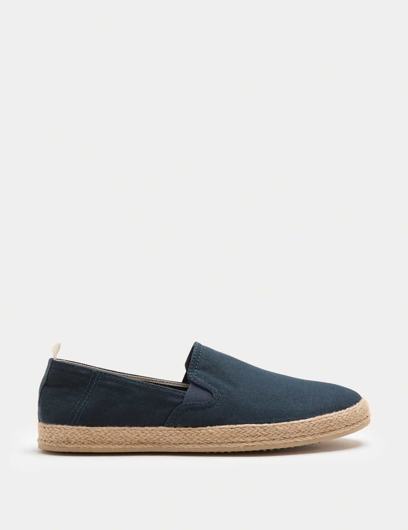 Marks & Spencer M&S Canvas Espadrilles Navy - 1