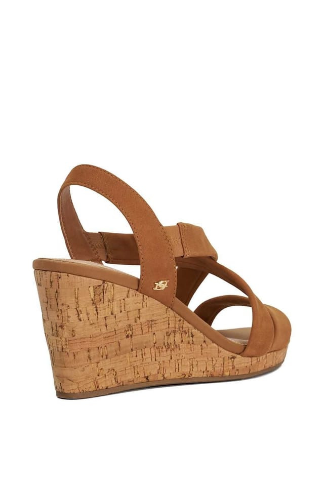 Dune London Dune London Women's Wide Fit 'Kamies' Wedges in Natural - 3