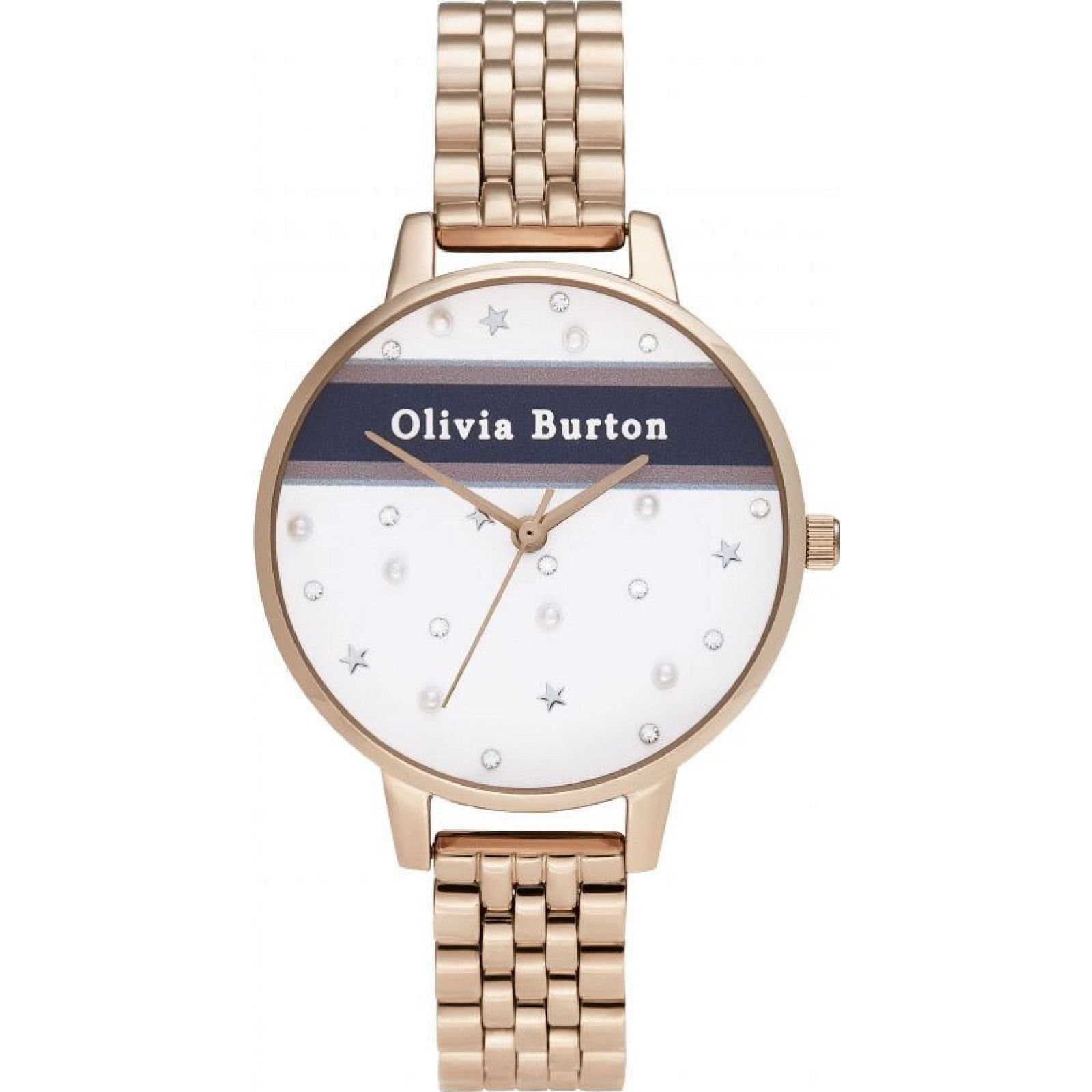 Olivia Burton Olivia Burton Women's OB16VS06 34mm Quartz Watch in White