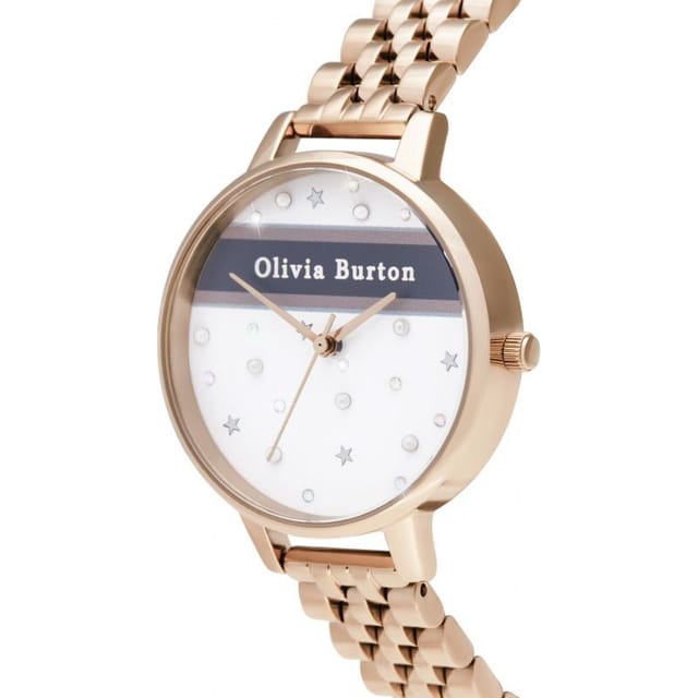 Olivia Burton Olivia Burton Women's OB16VS06 34mm Quartz Watch in White - 2