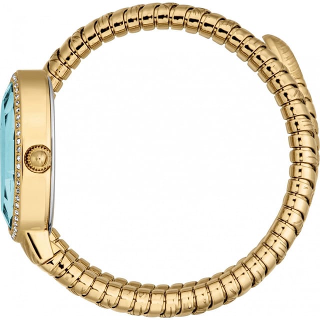 Just Cavalli Just Cavalli Women's JC1L353M0035 Signature Snake 22mm Quartz Watch in Gold - 3