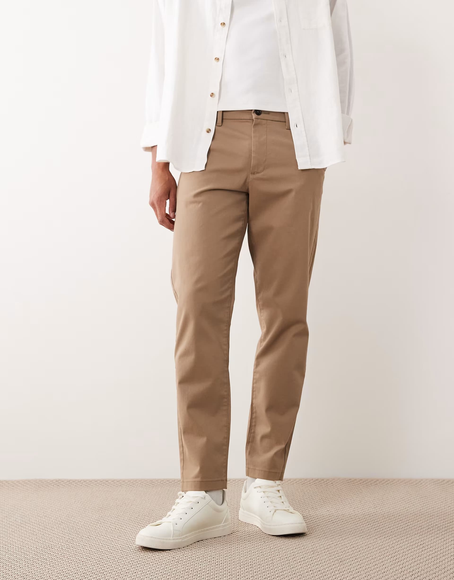 ASOS ASOS Tan Tapered Fit Chinos