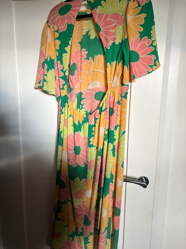 ASOS ASOS Design Floral Midi Dress – Size 16 - 1