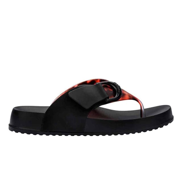 Melissa Shoes Melissa Shoes Women's Cozy Thong Sandals in Black - 2