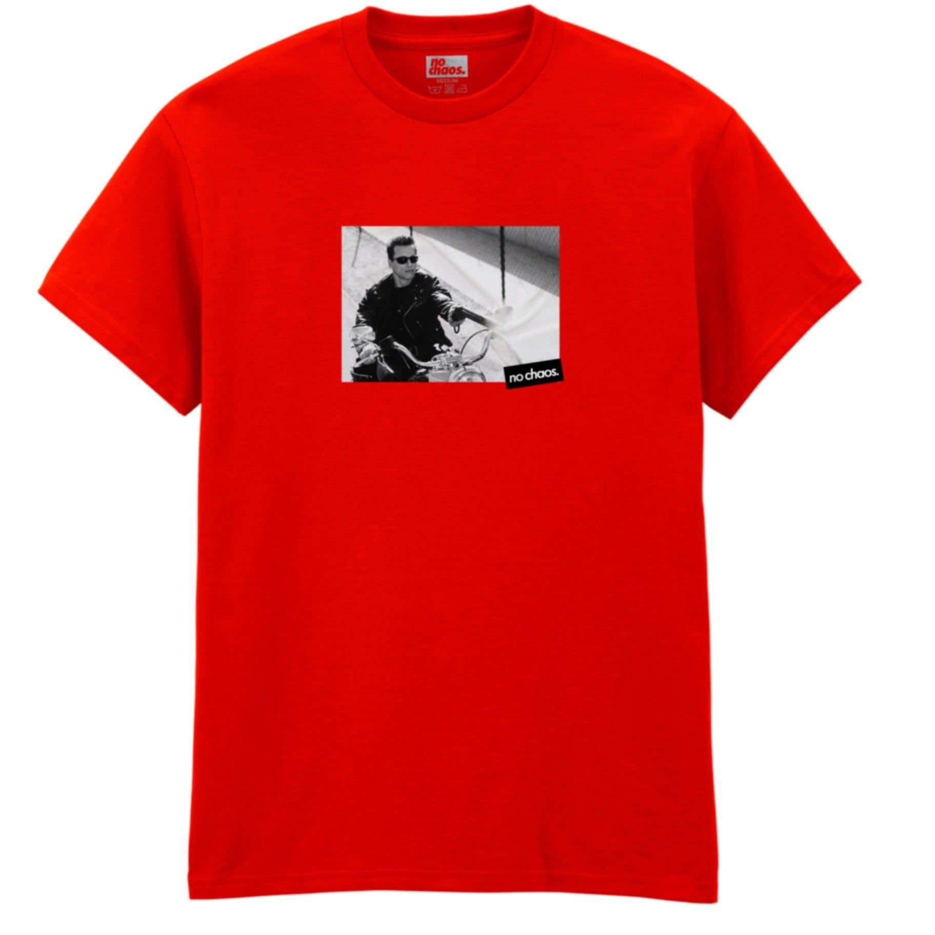 No Chaos No Chaos Men's I Need Your Boots T-Shirt in Red