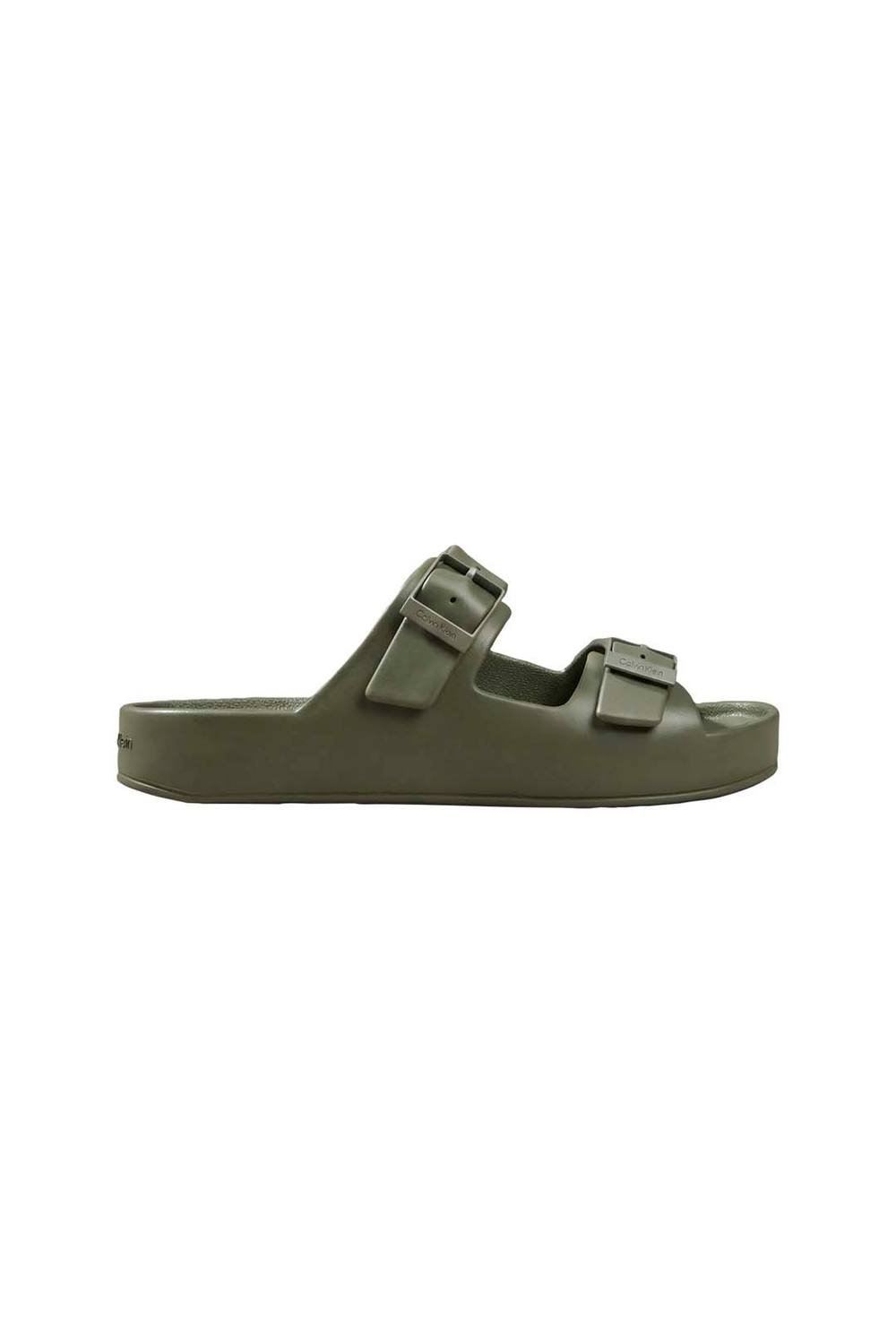 Calvin Klein Calvin Klein Men's Ergon Eva Double Bar Sandal Deep Lichen Green - 2