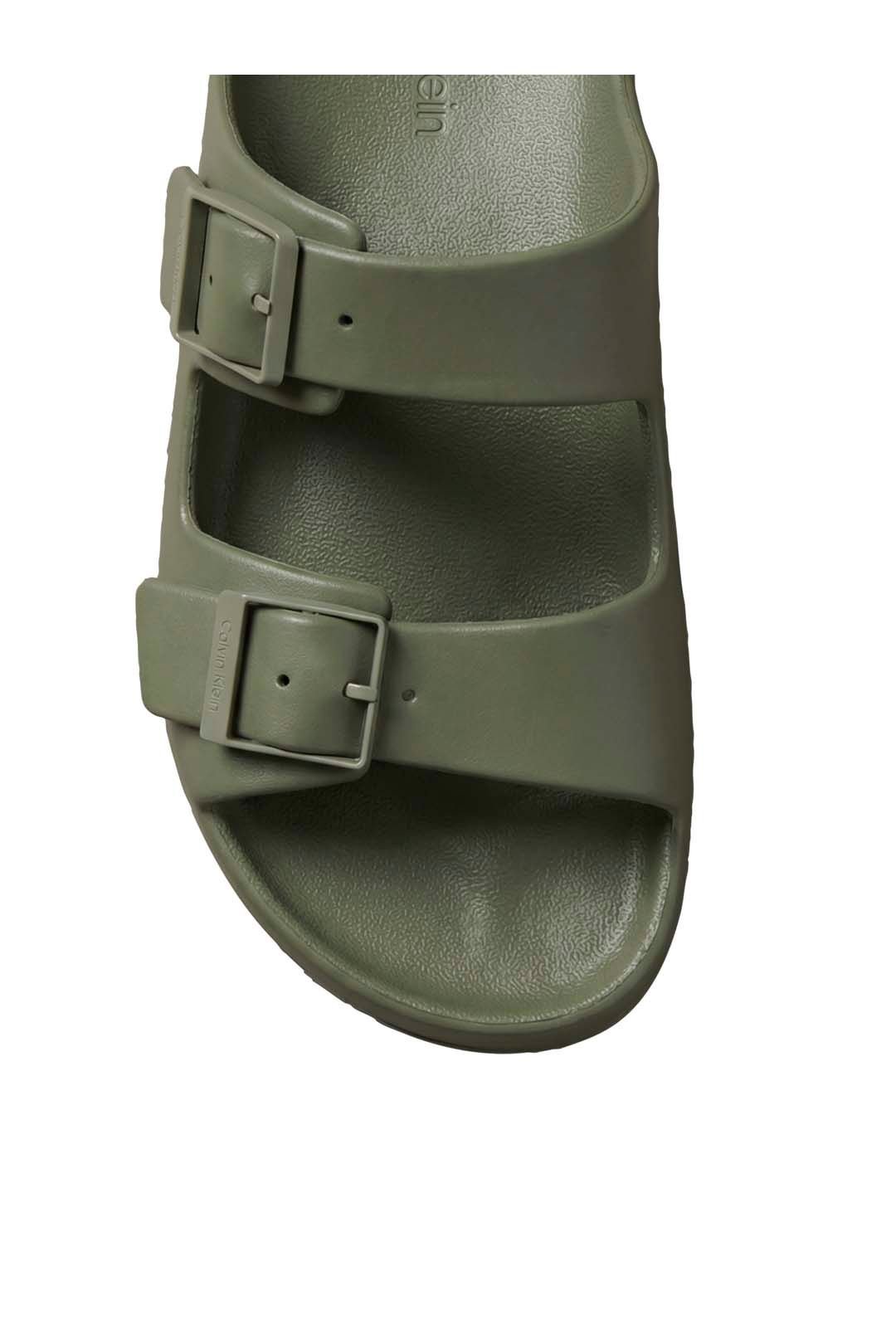 Calvin Klein Calvin Klein Men's Ergon Eva Double Bar Sandal Deep Lichen Green - 3