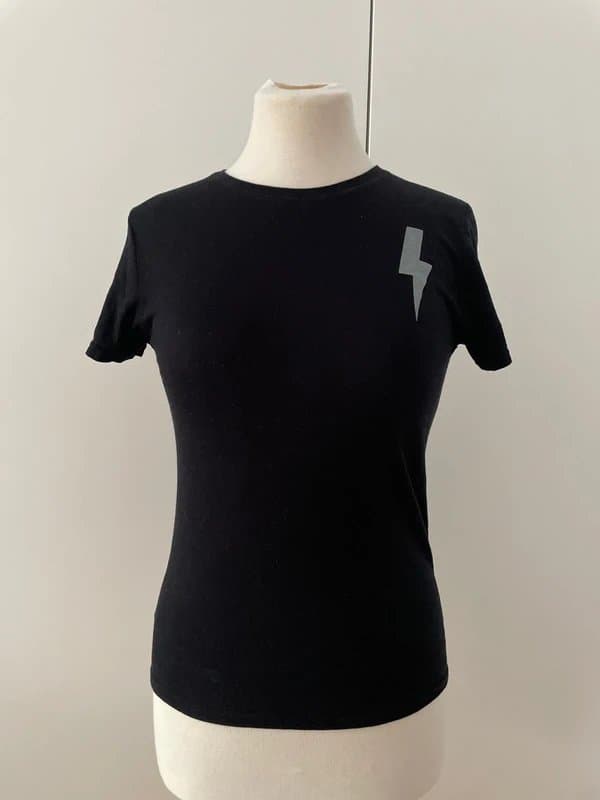 B&C Collection b&c collection tshirt shortsleeved roundneck concertlook grunge gothic top womens fitted