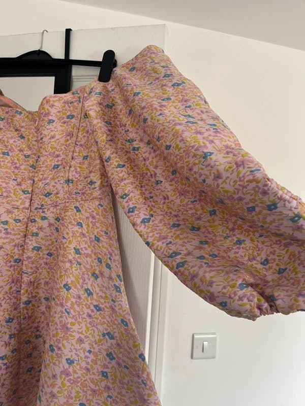 ASOS ASOS luxe pink floral dress