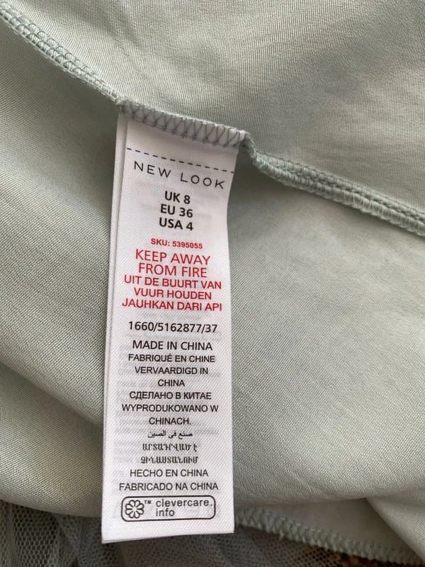 New Look New look pastel green tulle skirt size 8