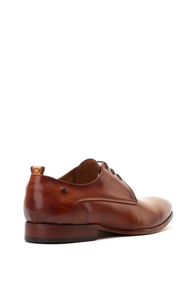 Base London Base London Men's Gambino Lace Up Derby Shoe in Tan - 2