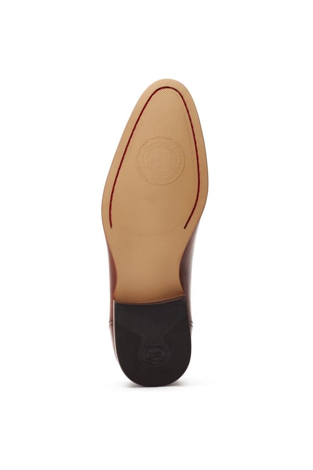 Base London Base London Men's Gambino Lace Up Derby Shoe in Tan - 3
